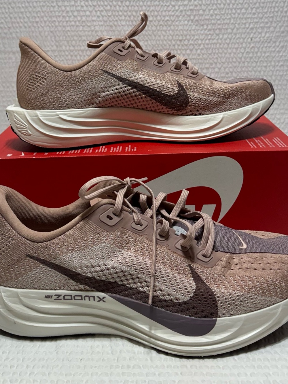 Nike Running Shoes in Taupe with Cream Midsole
